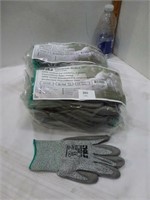 NEW Gloves Cut Resistant 12 Pair Per Bag - 2 Bags