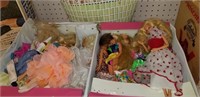 Barbie Dolls with case