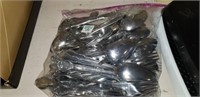 stainless steel flatware