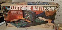 Electronic Battleship game in box