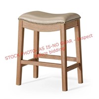 Maven Lane Adrien Backless Saddle Kitchen Stool