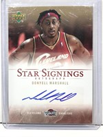 Donyell Marshall Autograph Pack Pull 2007 UD