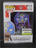 Rey Mysterio Signed Funko Pop COA Pros