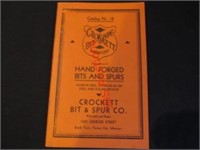 Crockett Bits and Spurs Catalog No. 12