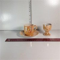 made in Japan teacup and egg cup