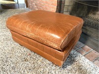 vintage leather recliner