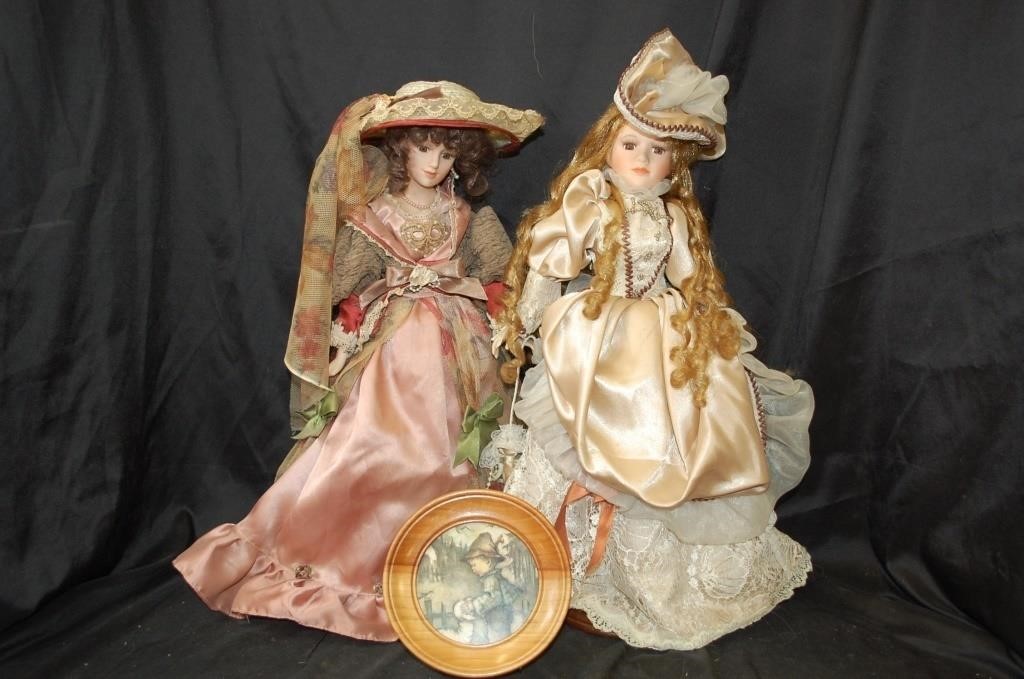 Pair of 16" Dolls