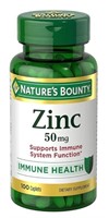 Nature’s Bounty Chelated Zinc 50mg, Helps to
