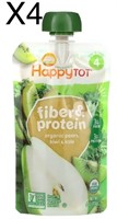 4Pcs Organics Happy Tot Fibre Protein Fruit