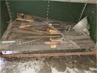 Lot of Handsaws, Files, Saws