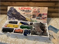 LIONEL THE BLACK RIVER FREIGHT TOY TRAIN IN BOX
