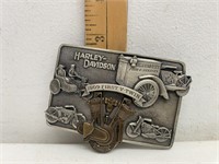 1983 Harley-Davidson Belt Buckle 1909 V Twin