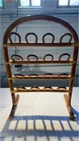 Bamboo shoe rack 33”