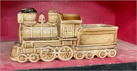 L&M INC POTTERY TRAIN PLANTER