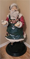 36" Festive Santa Butler