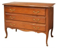 ANTIQUE ITALIAN THREE-DRAWER COMMODE