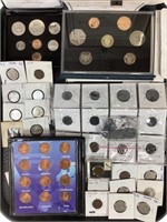 Tray Lot Of Wwii - Modern World Wide Coins