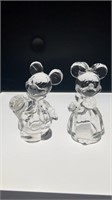 Lenox Disney Germany crystal Mickey & Minnie