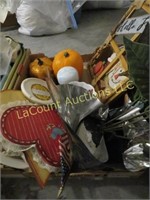 decorator items pumpkins assorted
