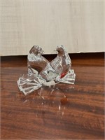 Baccarat Crystal Doves