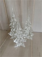 Decorative Glass Christmas Trees