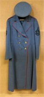 +Valley Forge Military Academy Cadets Coat & Hat