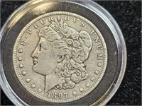 1897O Morgan Dollar