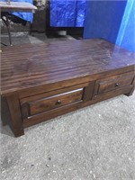 54" x 30” x 18” high coffee table drawers