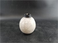 Pottery jug by Rennie, 4"