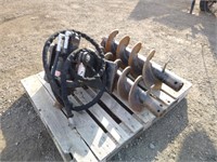 Boxer Hydraulic Auger w/Bits