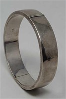 Sterling bracelet marked 925 3.5"diameter ,