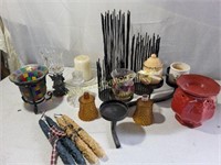 Candles, Candle Holders and Wax Warmer