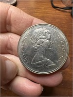 1970 One Dollar Canadian Coin