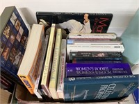 Tray Lot Of Assorted Books