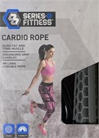 9FT Cardio Jump Rope with Textured Grip