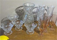 Crystal glassware lot