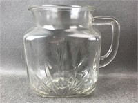 Vintage 6 Inch Glass Pitcher