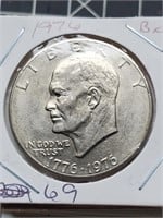 BU Bicentennial 1976-D Ike Dollar