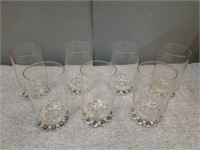 Vintage Boopie Bubble  Candlewick Glasses