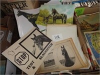 Vintage Horse Paperwork Lot