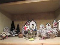 Approx. 17 Assorted Christmas/Holiday Birds & Bird