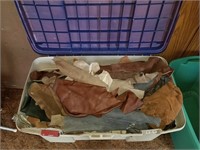Assorted pieces of Leather