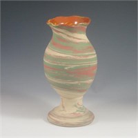 Silver Springs Swirl Vase