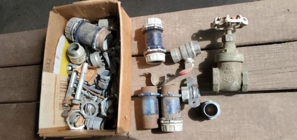 Conduit Fittings, Brass Valves, Concrete Bolts, &