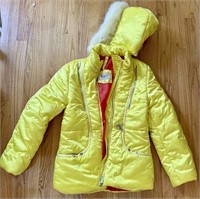 Yellow Vintage HIGH SOCIETY by R. ENGEL Coat