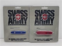 (2) Swiss Army Knives Victorinox
