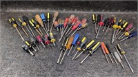 Assortment of Screwdrivers, Craftsman+