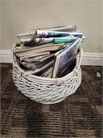 Basket of Magazines