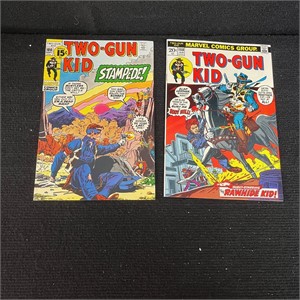 Two-Gun Kid 100, 108, 119, 124 125  Marvel Western