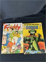 10 Cent and 12 Cent FREDDY 29 and GORGO 9 Comics